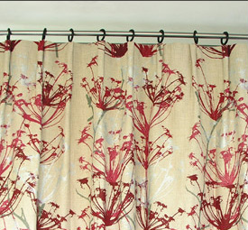 Cartridge Pleat Curtain